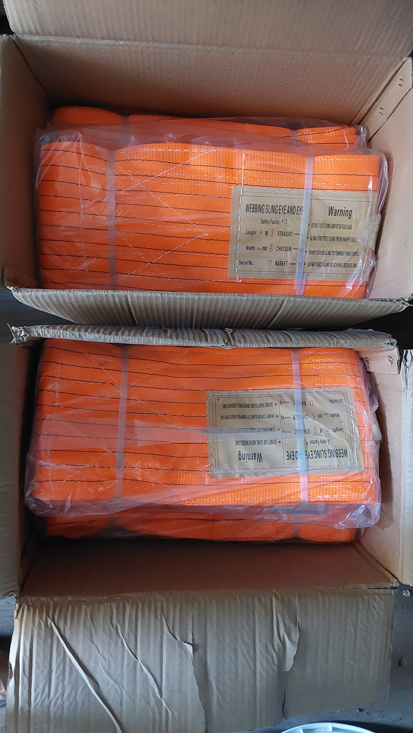 Eslinga plana 10T x 4m